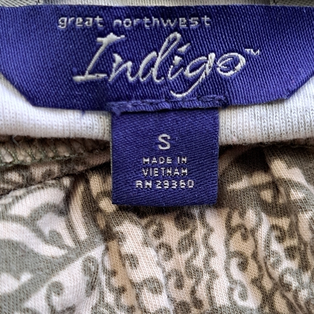Great Northwest Indigo Maxi Dress  Size Small - Picture 5 of 8